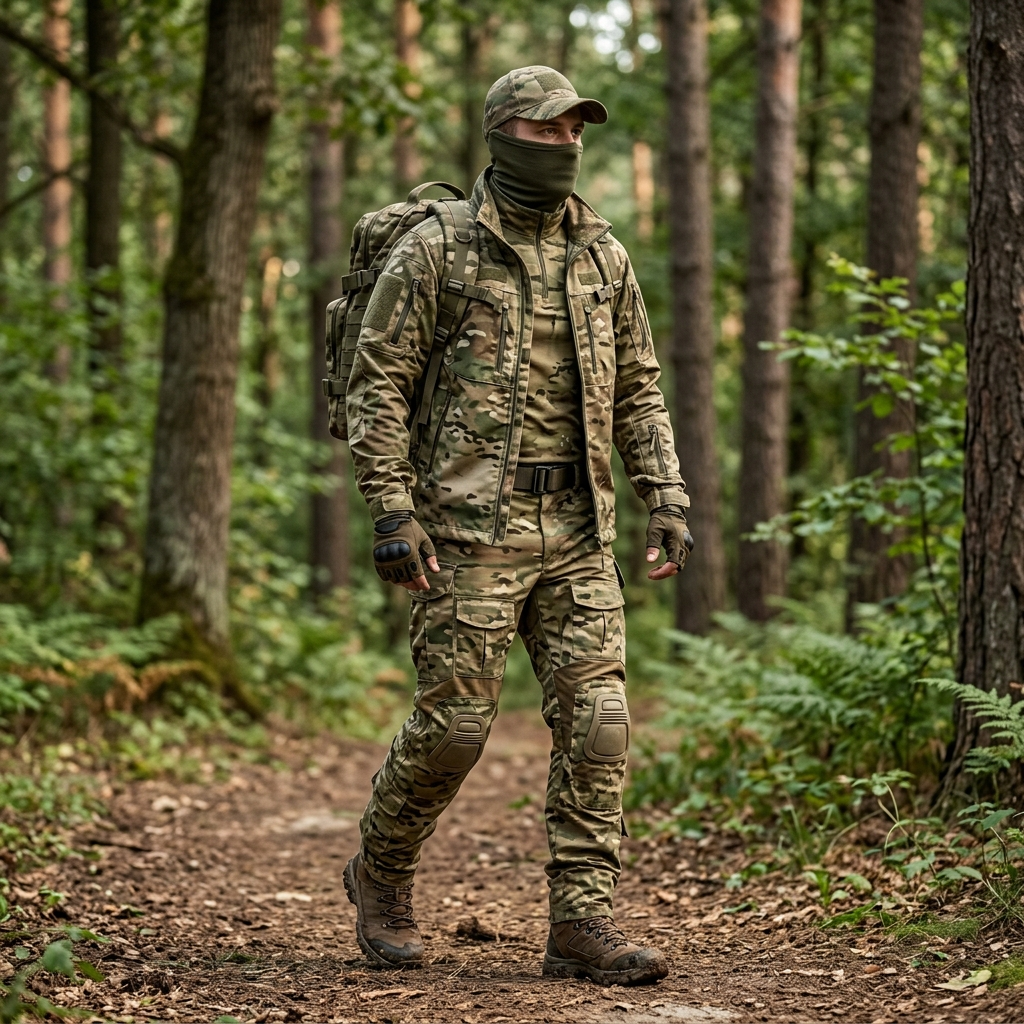 tenues de camouflage