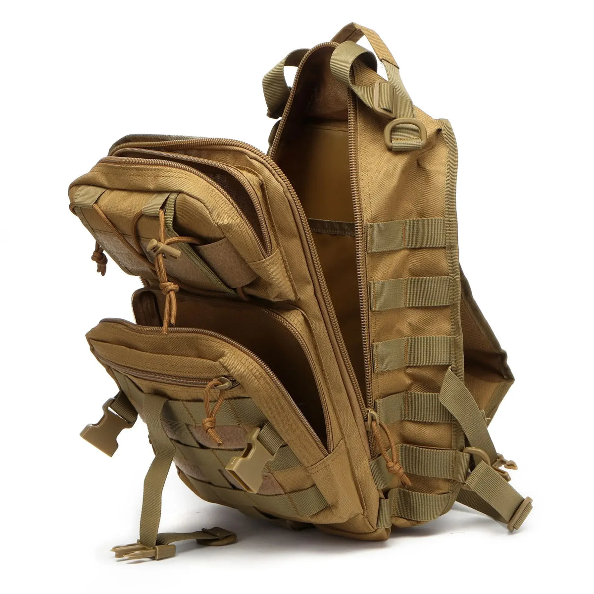 Tactical Assault Pack Sling Backpack Waterproof EDC Rucksack Bag for Outdoor Hiking Camping Hunting Trekking Travelling