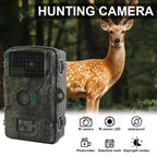 HD Infrared Night Vision Trail Camera 2.0inch TFT Display 1920x1080P IP66 Waterproof for Outdoor Wildlife Hunting